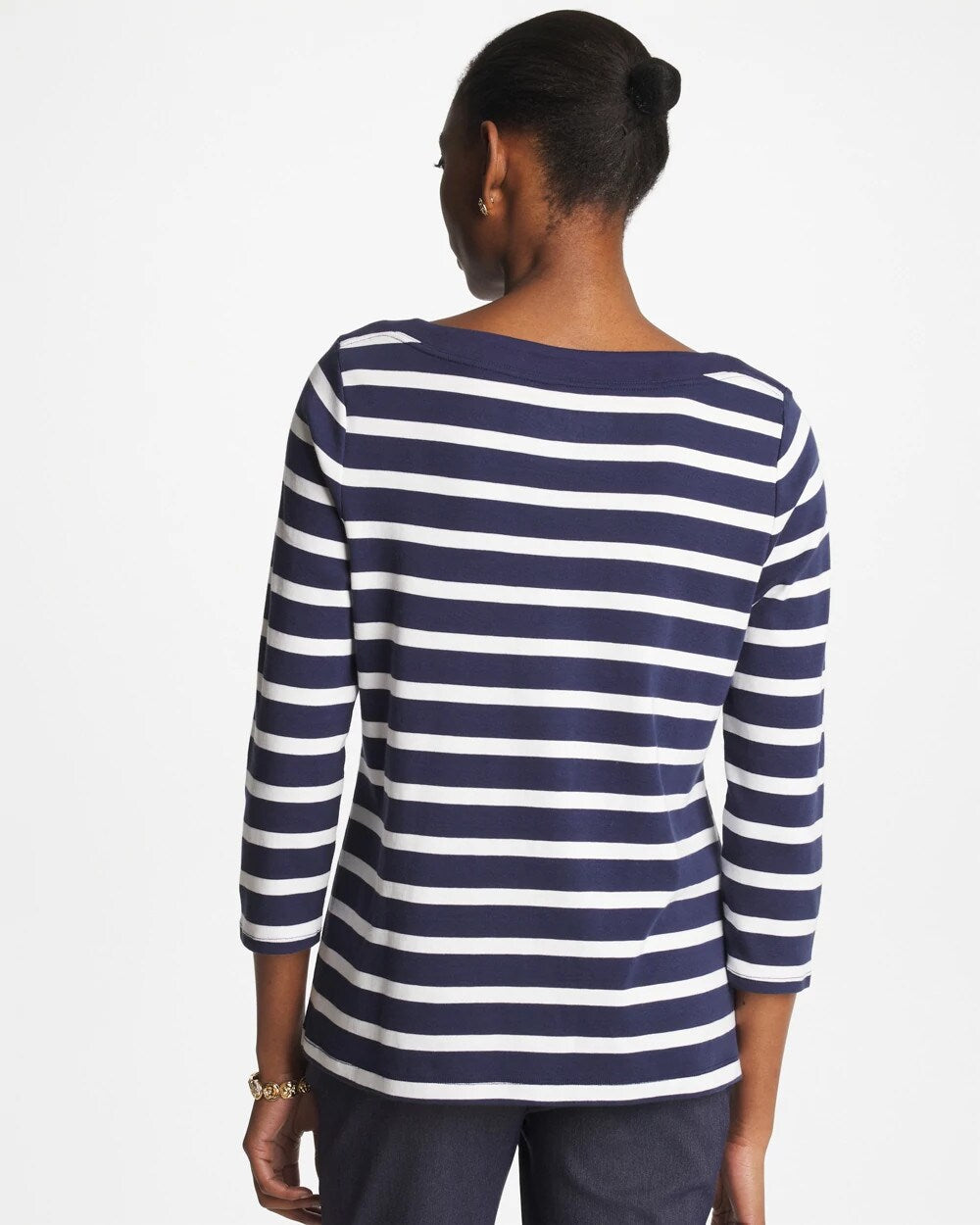 Chico's Sale | Pima 3/4 Sleeve Tee