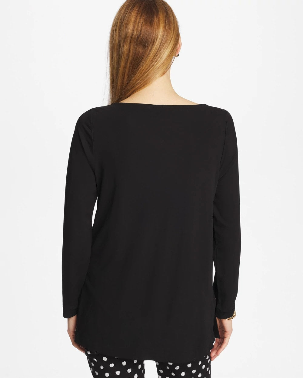 Chico's Latest | Matte Jersey Button Tunic