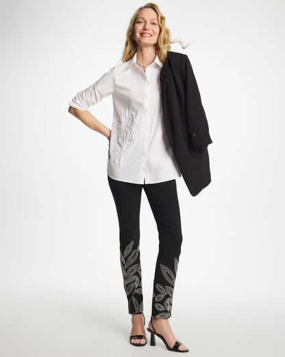 Chico's Signature | Poplin Soutache Tunic