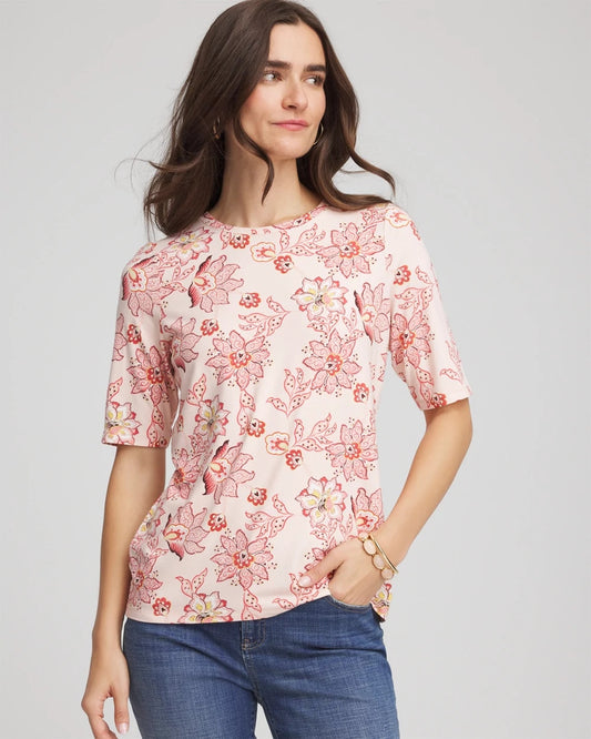 Chico's Quality | Elbow Sleeve Tee