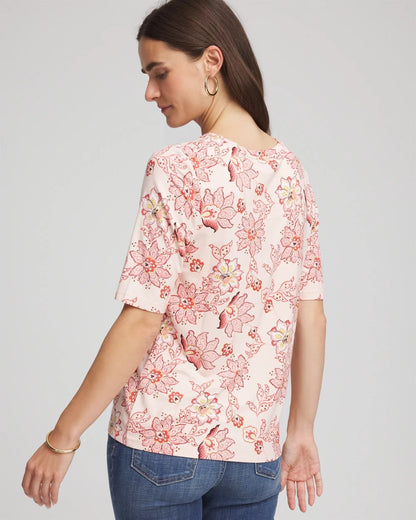 Chico's Quality | Elbow Sleeve Tee