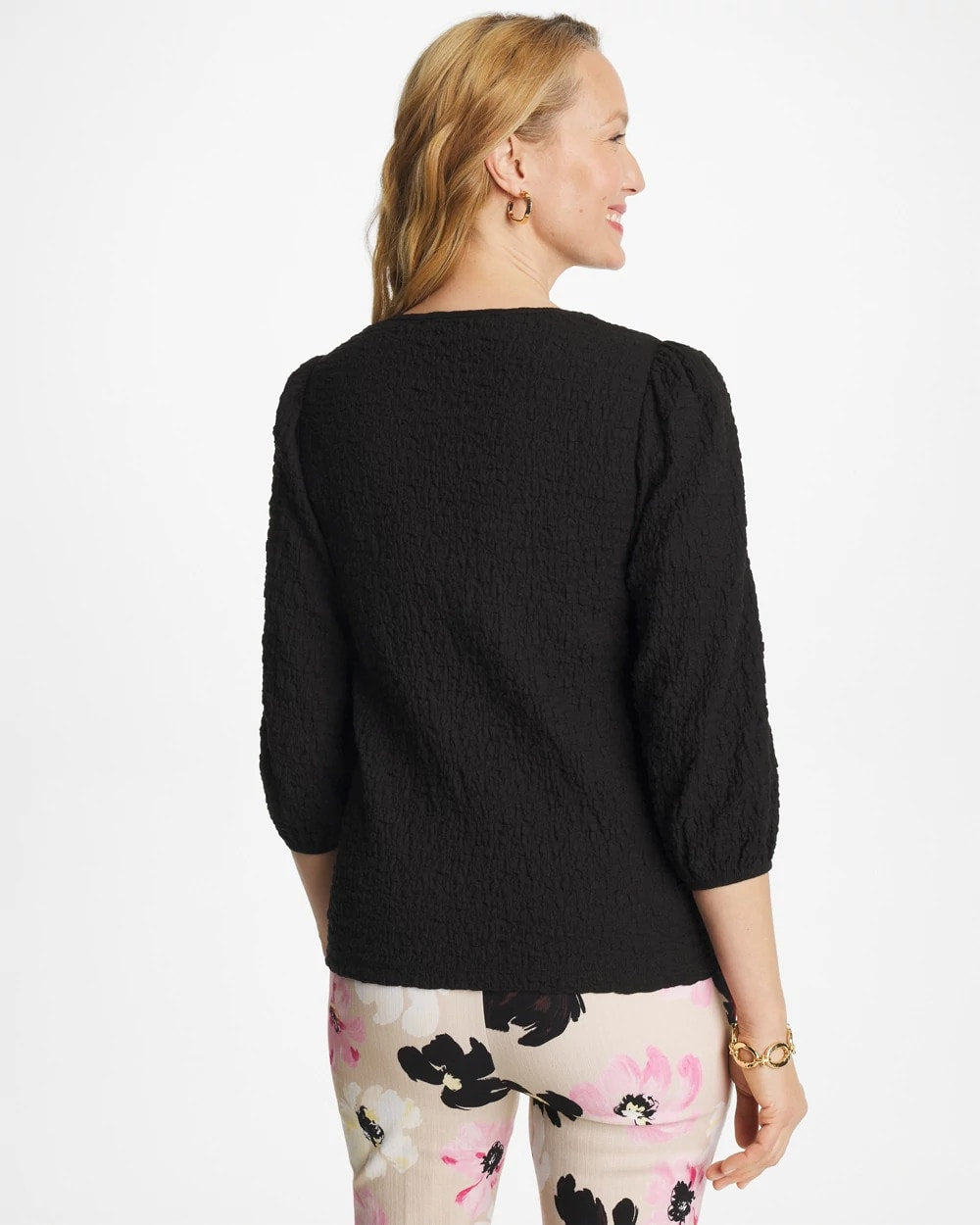 Chico's Classic | Textured Feminine Tee