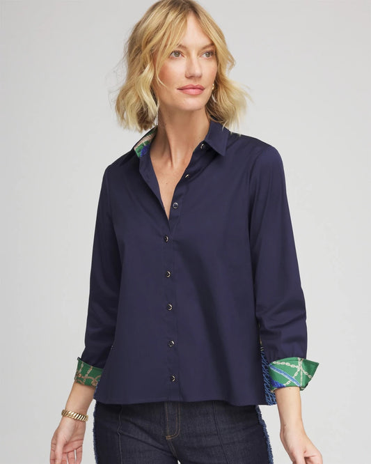 Chico's Latest | Rope Status Nautical Shirt