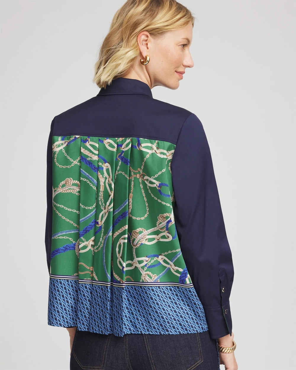 Chico's Latest | Rope Status Nautical Shirt