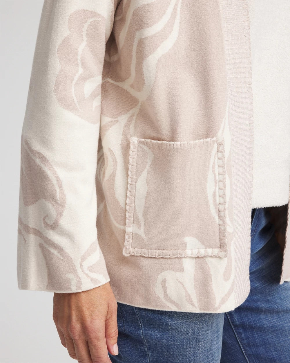 Chico's Trending | Abstract Bloom Cardigan