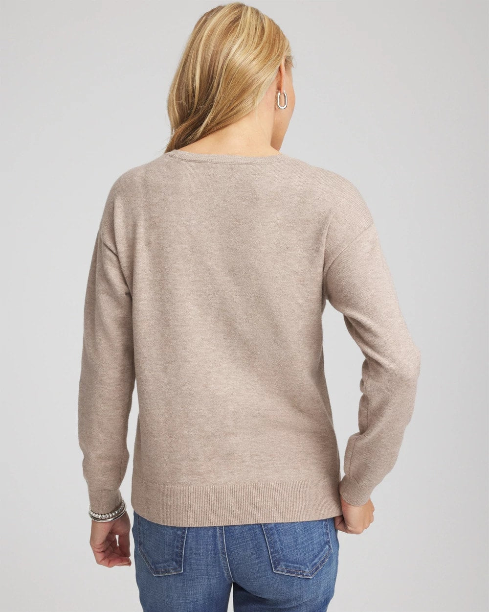 Chico's Customer Favorite | Floral Sequined Pullover