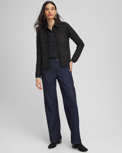 Chico's Recommended | Shine Cropped Cardigan