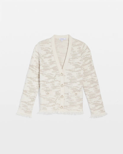 Chico's Trending | Fringe Textured V-Neck Cardigan