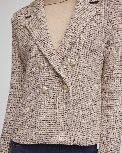 Chico's Quality | Double Breasted Tweed Blazer