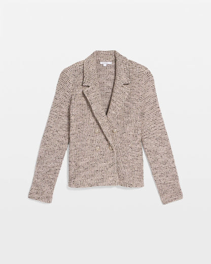 Chico's Quality | Double Breasted Tweed Blazer