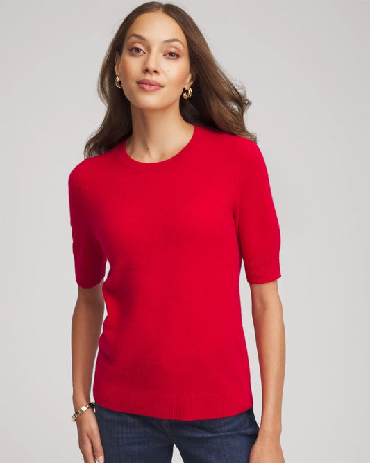 Chico's Quality | Crewneck Cashmere Pullover Sweater