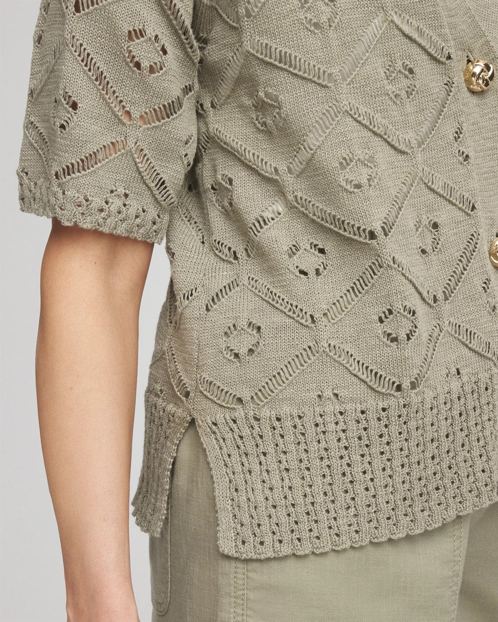 Chico's Best Price | Short Button-down Cardigan