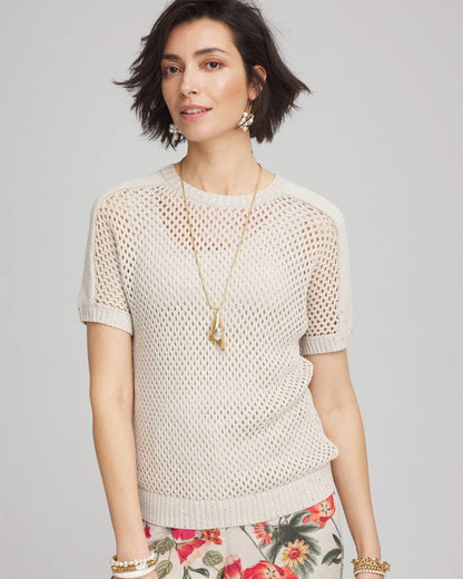 Chico's Top Pick | Dolman Sleeved Sweater Tee