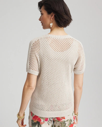 Chico's Top Pick | Dolman Sleeved Sweater Tee