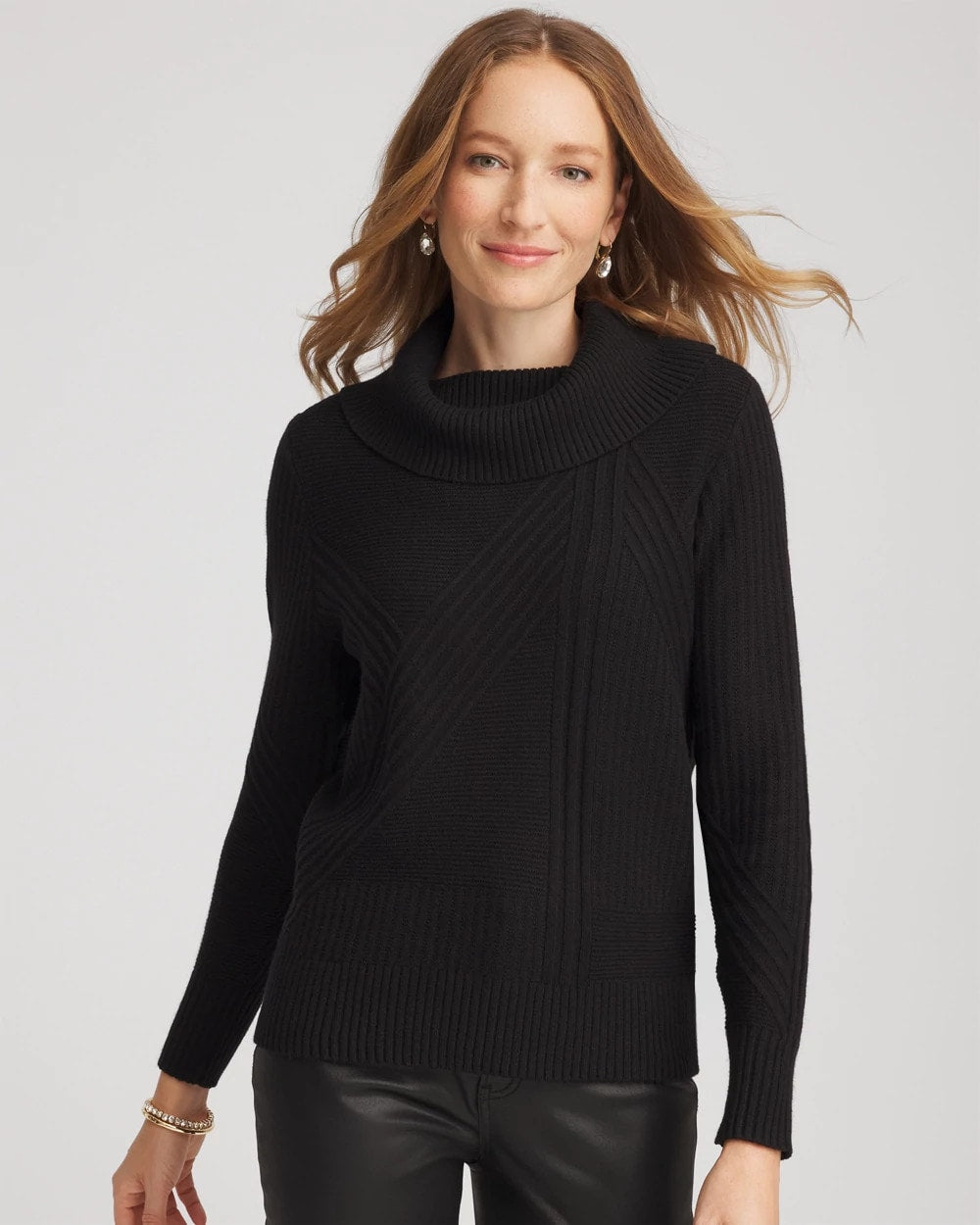 Chico's Value | Ribbed Cowlneck Sweater