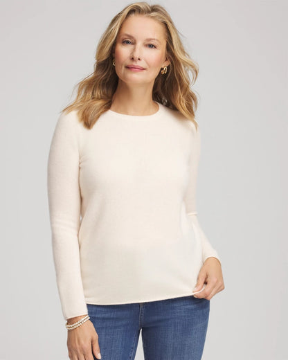 Chico's Trusted | Crewneck Cashmere Pullover Sweater