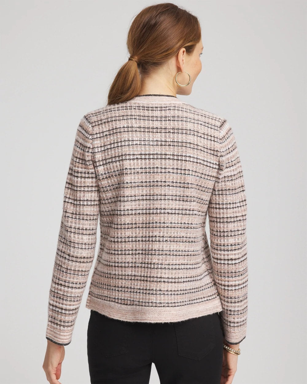 Chico's Popular | Sunset Abstract Sweater Jacket