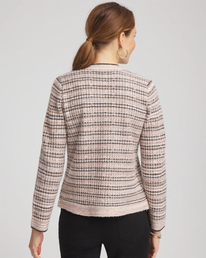 Chico's Popular | Sunset Abstract Sweater Jacket