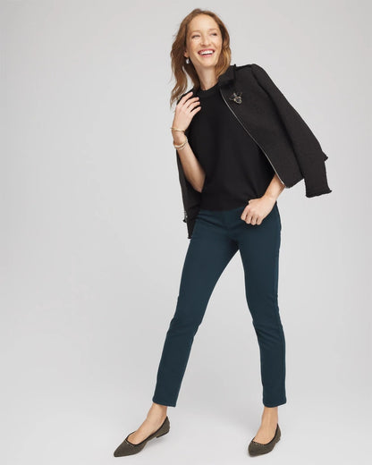 Chico's Discount | Dolman Sleeve Crew Neck Pullover Sweater