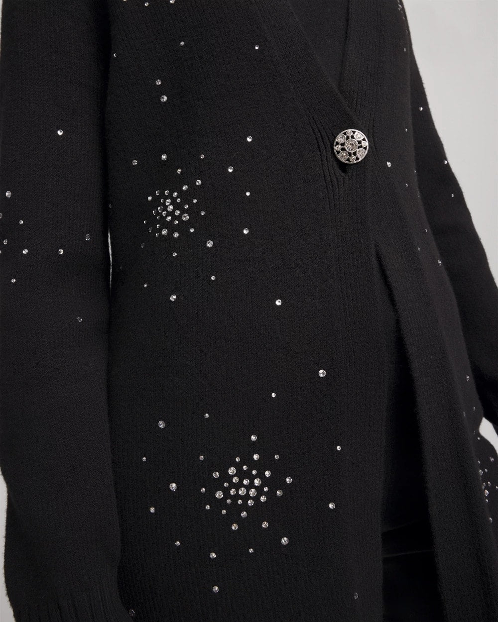 Chico's Smart Buy | Rhinestone Embellished Cardigan