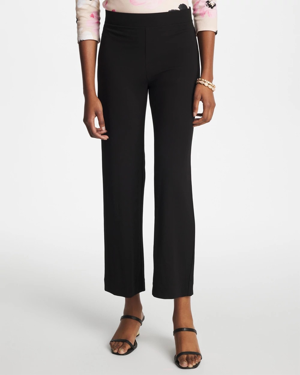 Chico's Recommended | Matte Jersey Cropped Pants
