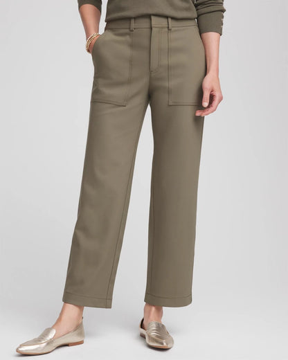 Chico's Value | Petite Bi-Stretch Straight Ankle Pants