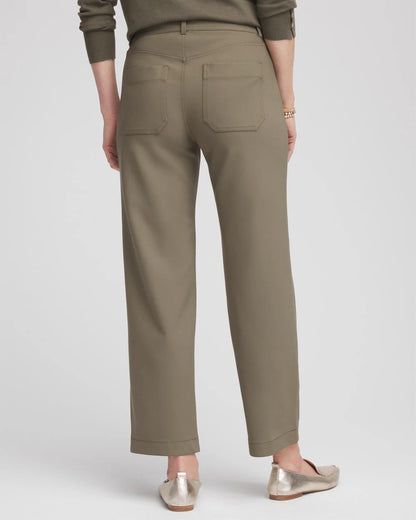 Chico's Value | Petite Bi-Stretch Straight Ankle Pants