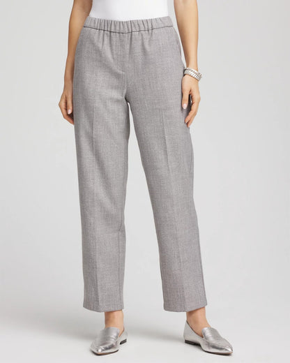 Chico's Customer Favorite | Shimmer Straight Tapered Ankle Pants