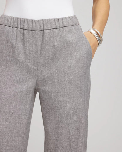 Chico's Customer Favorite | Shimmer Straight Tapered Ankle Pants