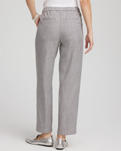 Chico's Customer Favorite | Shimmer Straight Tapered Ankle Pants