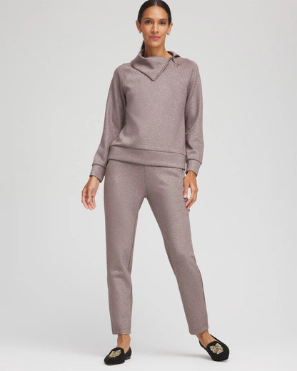 Chico's Signature | Zenergy® Sparkle Tapered Ankle Pants