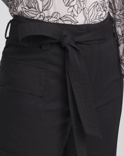 Chico's Classic | Belted Twill Utility Cropped Pants