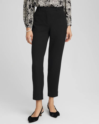 Chico's Deals | Matelassé Slim Tapered Ankle Pants