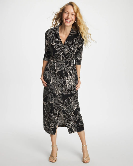Chico's Top Pick | Printed Knit Shirtdress