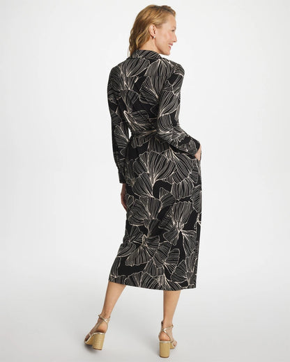 Chico's Top Pick | Printed Knit Shirtdress