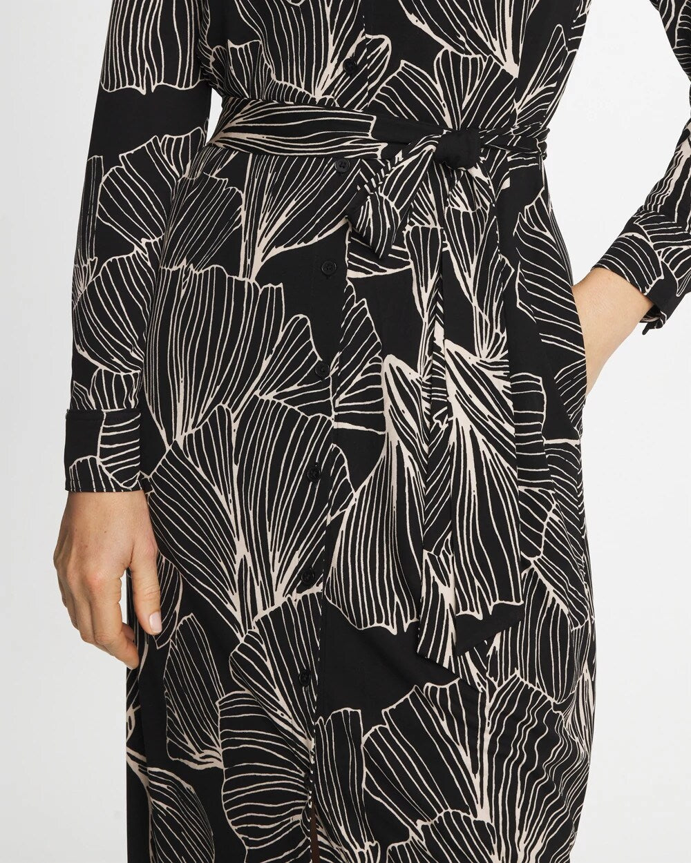 Chico's Top Pick | Printed Knit Shirtdress