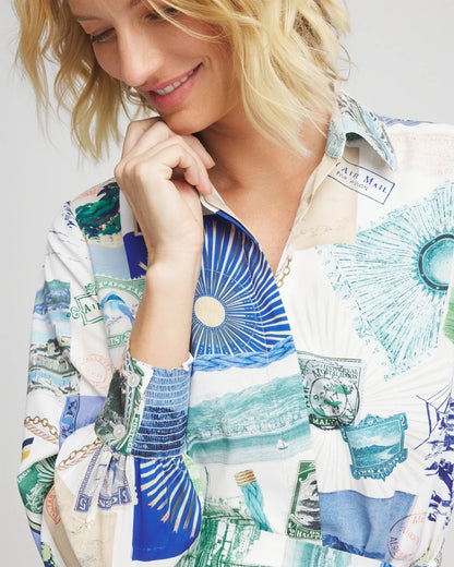 Chico's Everyday | Port Call Maxi Shirtdress