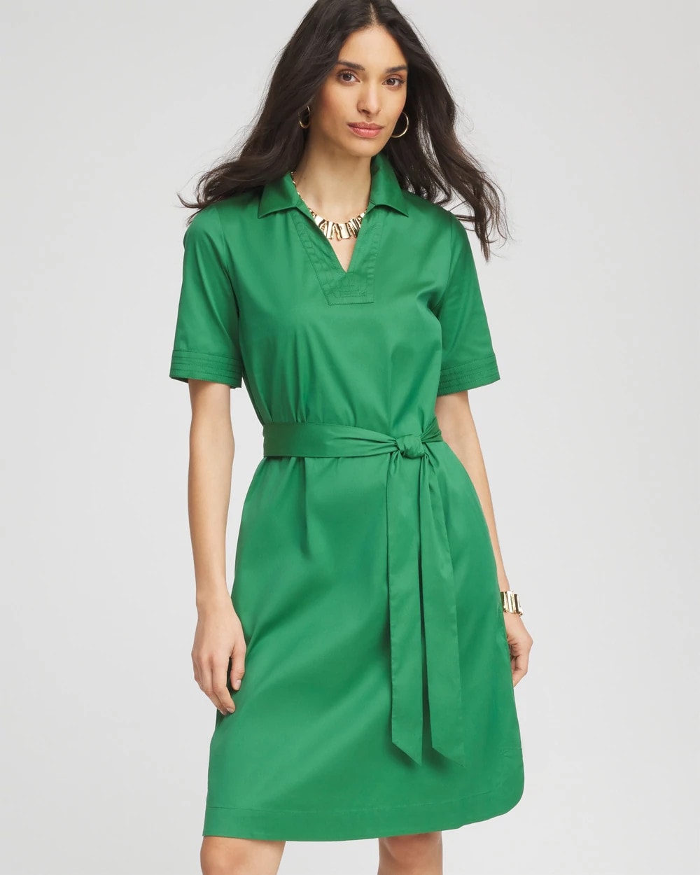 Chico's Great Value | Shirttail Hem Popover Dress