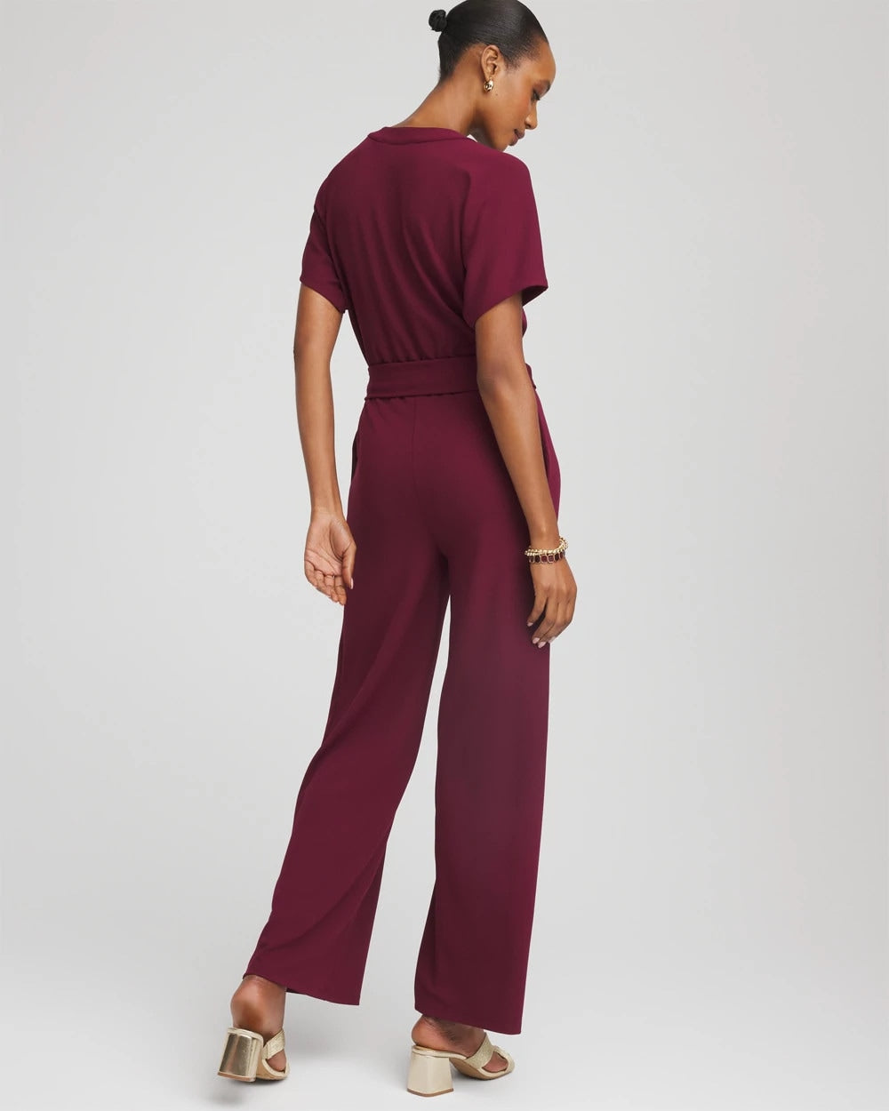Chico's Smart Buy | Belted Dolman-Sleeve Jumpsuit