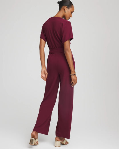 Chico's Smart Buy | Belted Dolman-Sleeve Jumpsuit