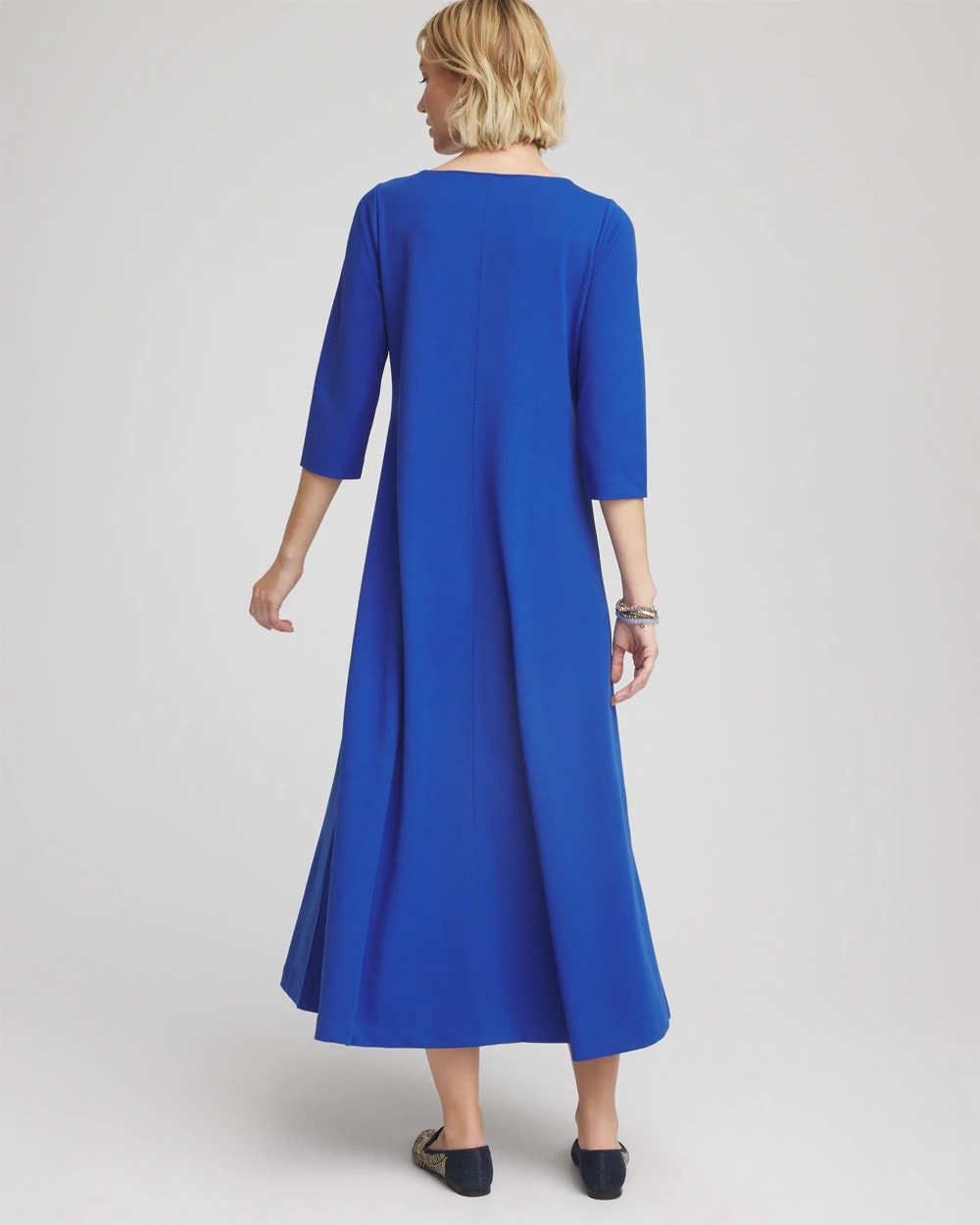 Chico's Everyday | Seamed Crepe Maxi Dress