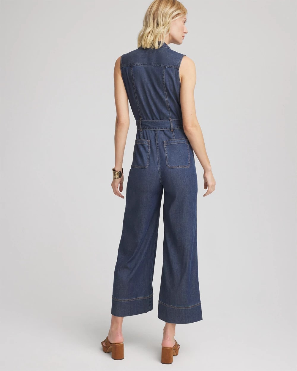 Chico's Quality | Denim Wide-Leg Jumpsuit