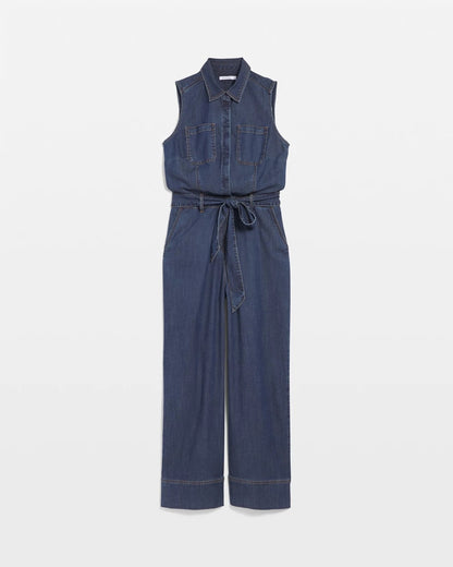 Chico's Quality | Denim Wide-Leg Jumpsuit