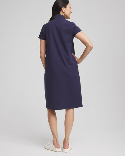 Chico's Trusted | Zenergy® UPF Half-Zip Dress