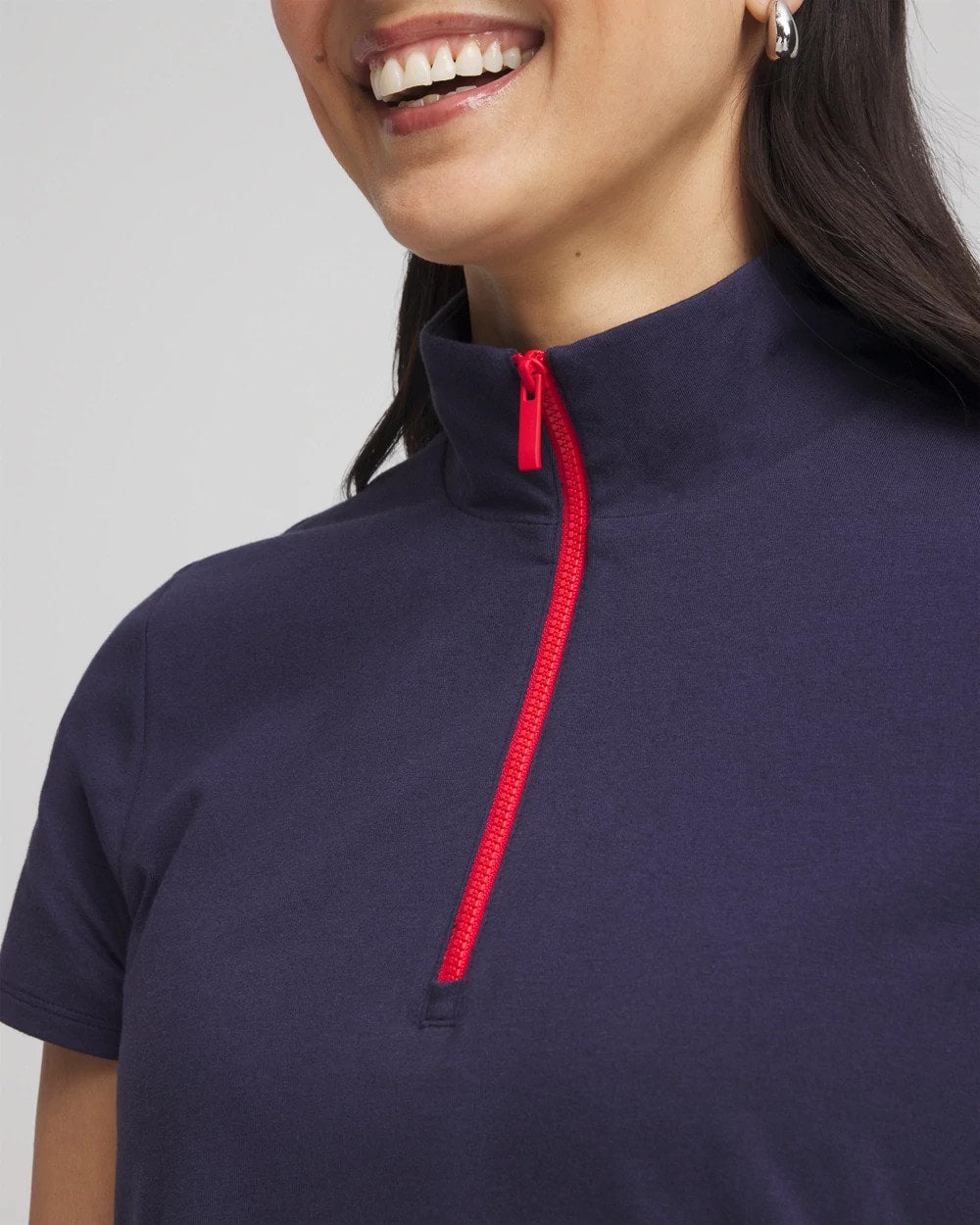 Chico's Trusted | Zenergy® UPF Half-Zip Dress