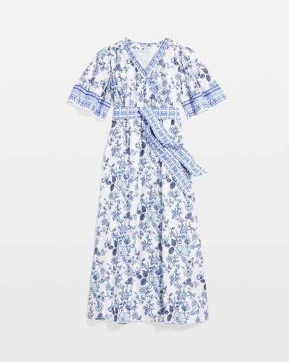 Chico's Featured | Surplice Matte Satin Maxi Dress