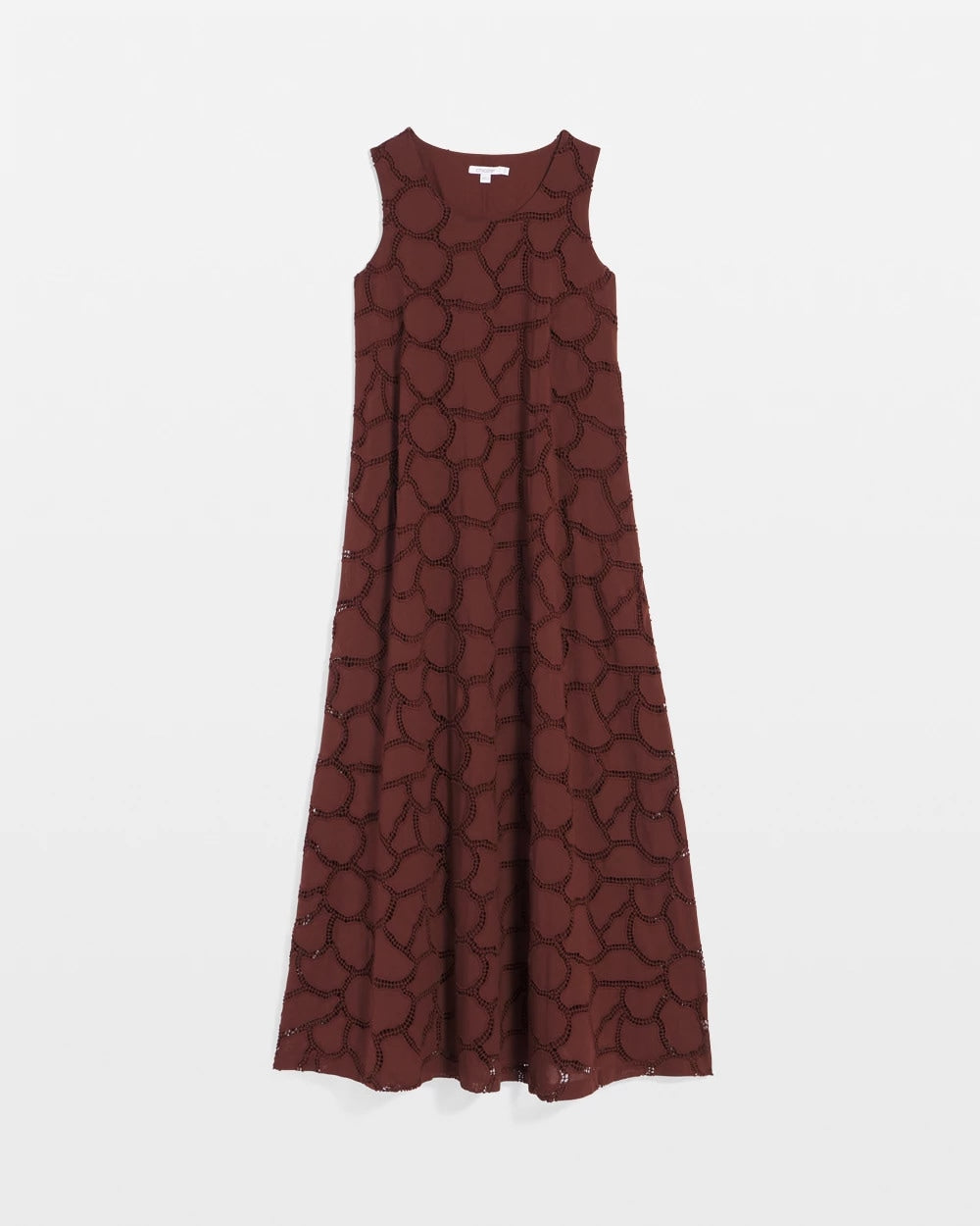 Chico's Exclusive | Eyelet Cutout Maxi Tank Dress