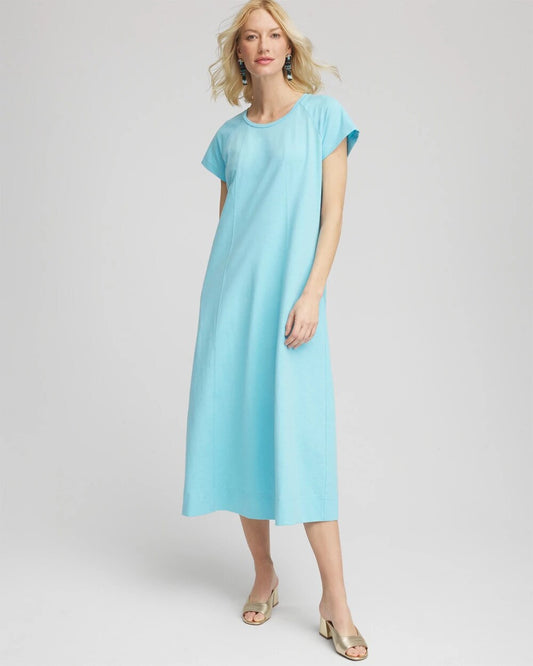 Chico's Trusted | Short-Sleeved Maxi Dress