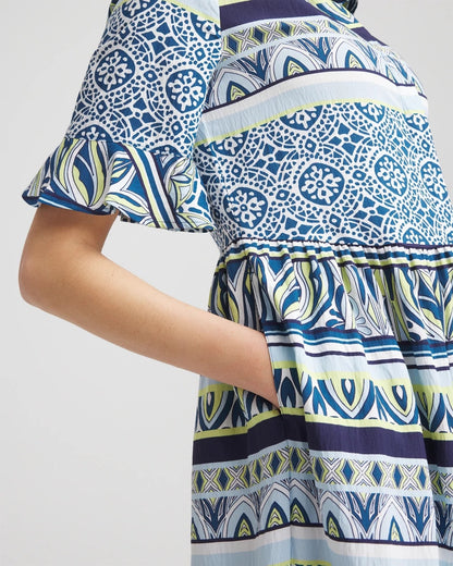 Chico's Sale | Flutter-Sleeved Maxi Dress