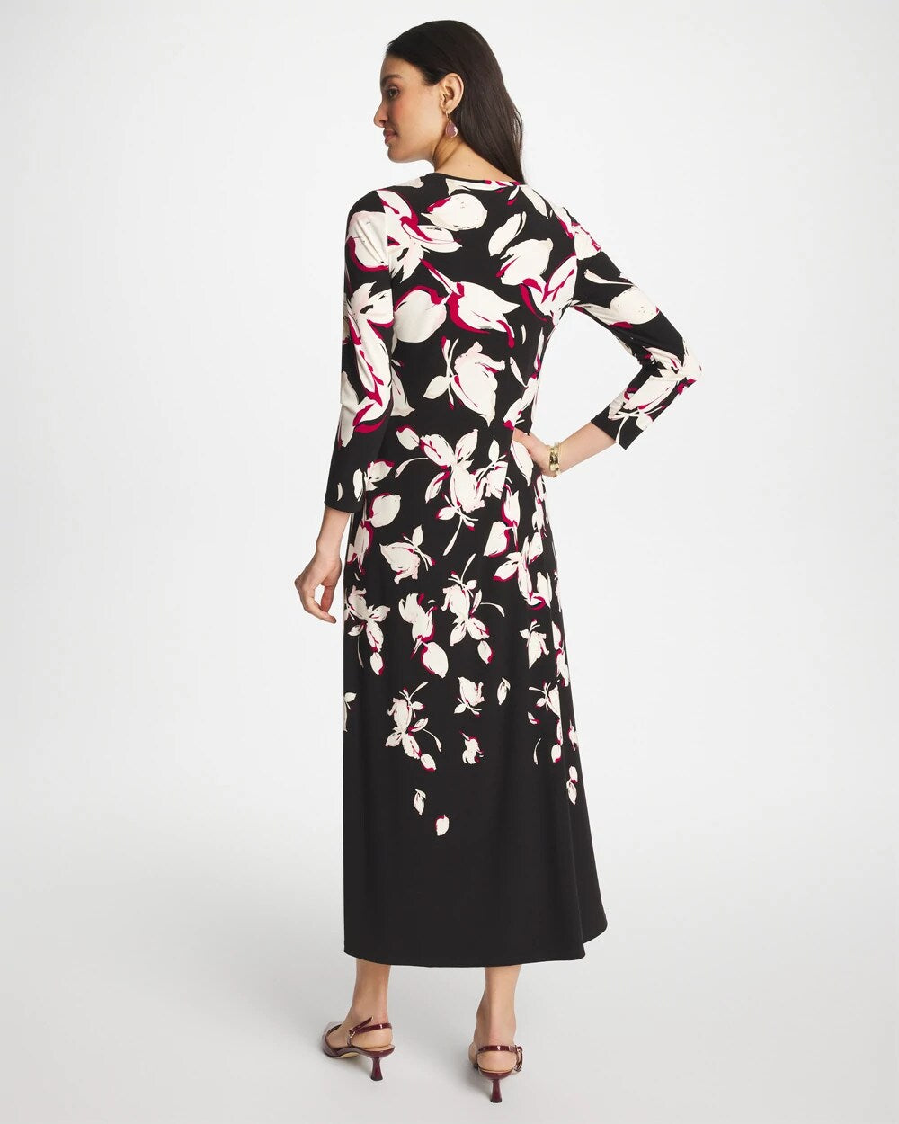 Chico's Hot Sale | Column Knit Maxi Dress